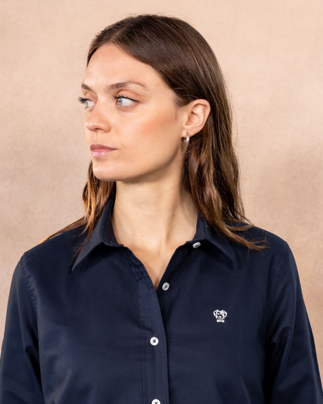 The Impeccable Femme Shirt™ | Oxford in Navy Blue