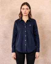 The Impeccable Femme Shirt™ | Oxford in Navy Blue