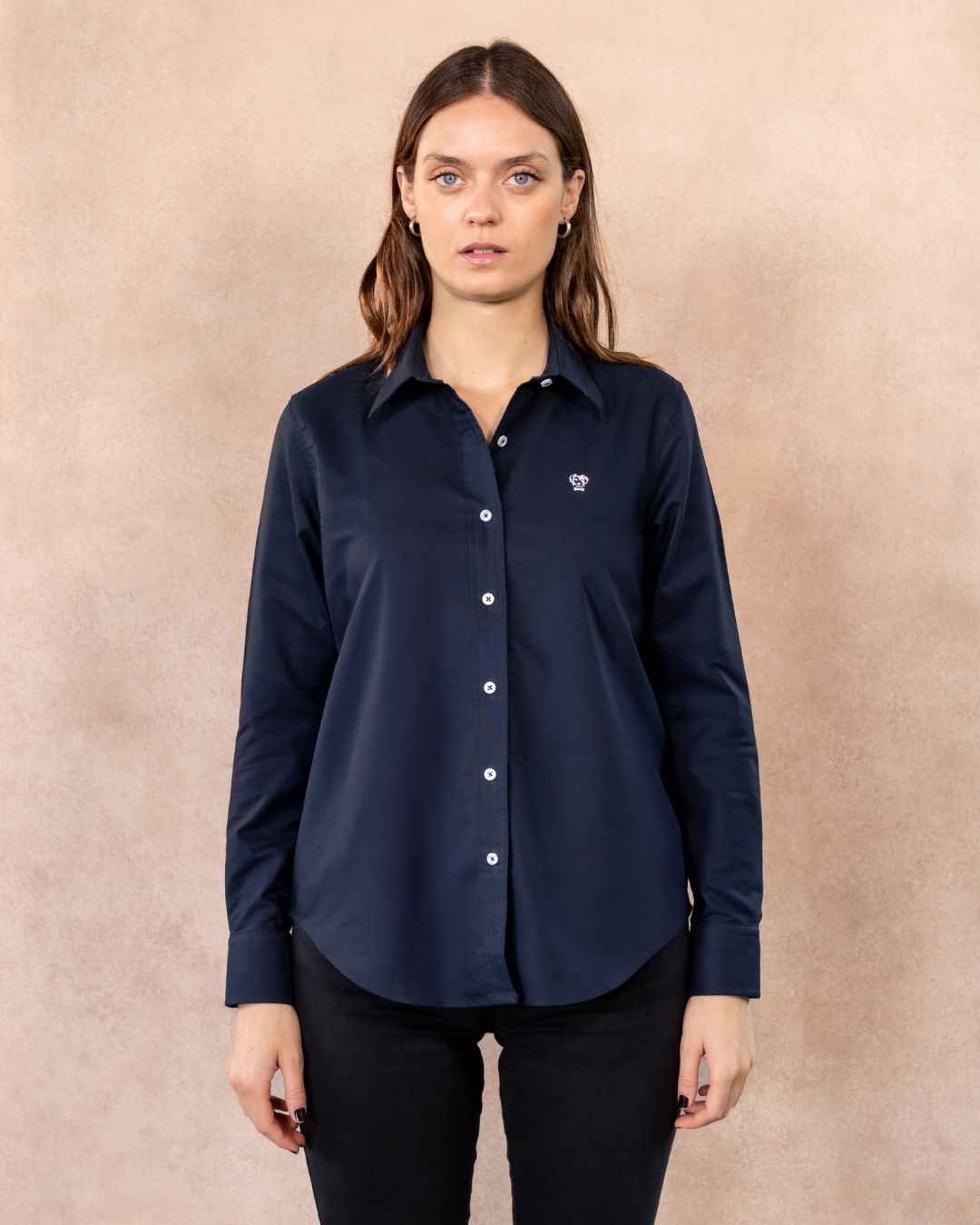 The Impeccable Femme Shirt™ | Oxford in Navy Blue