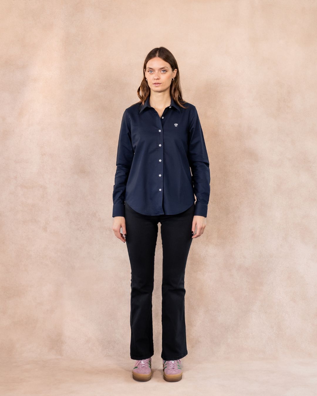 The Impeccable Femme Shirt™ | Oxford in Navy Blue