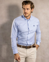 The Impeccable Shirt™ | Oxford Yale Blue Stripes