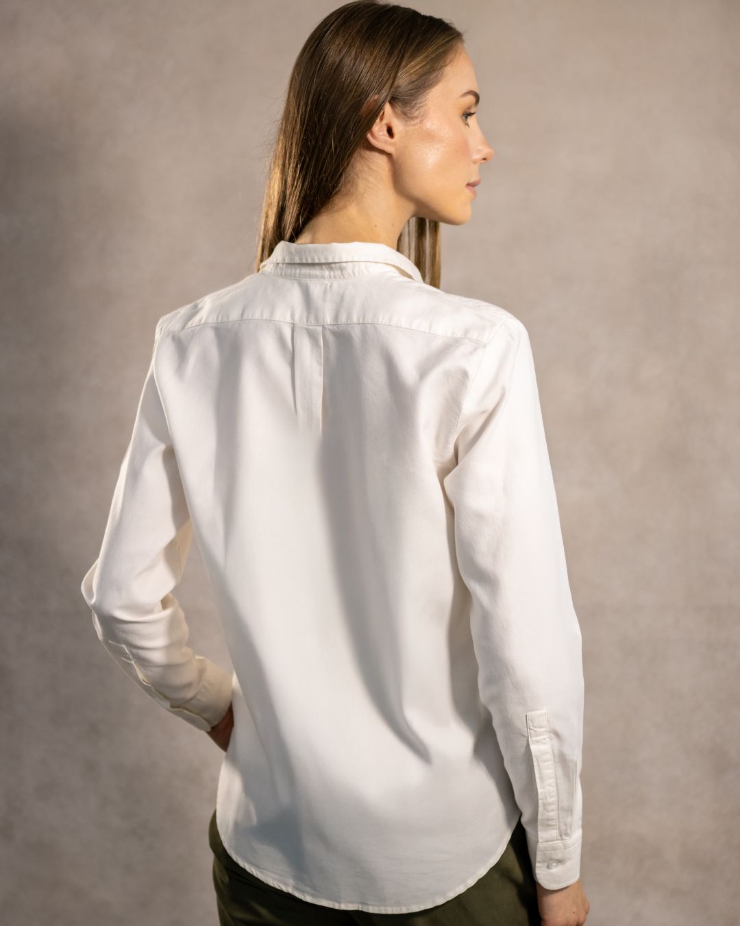 The Impeccable Femme Shirt™ | Oxford Ivory