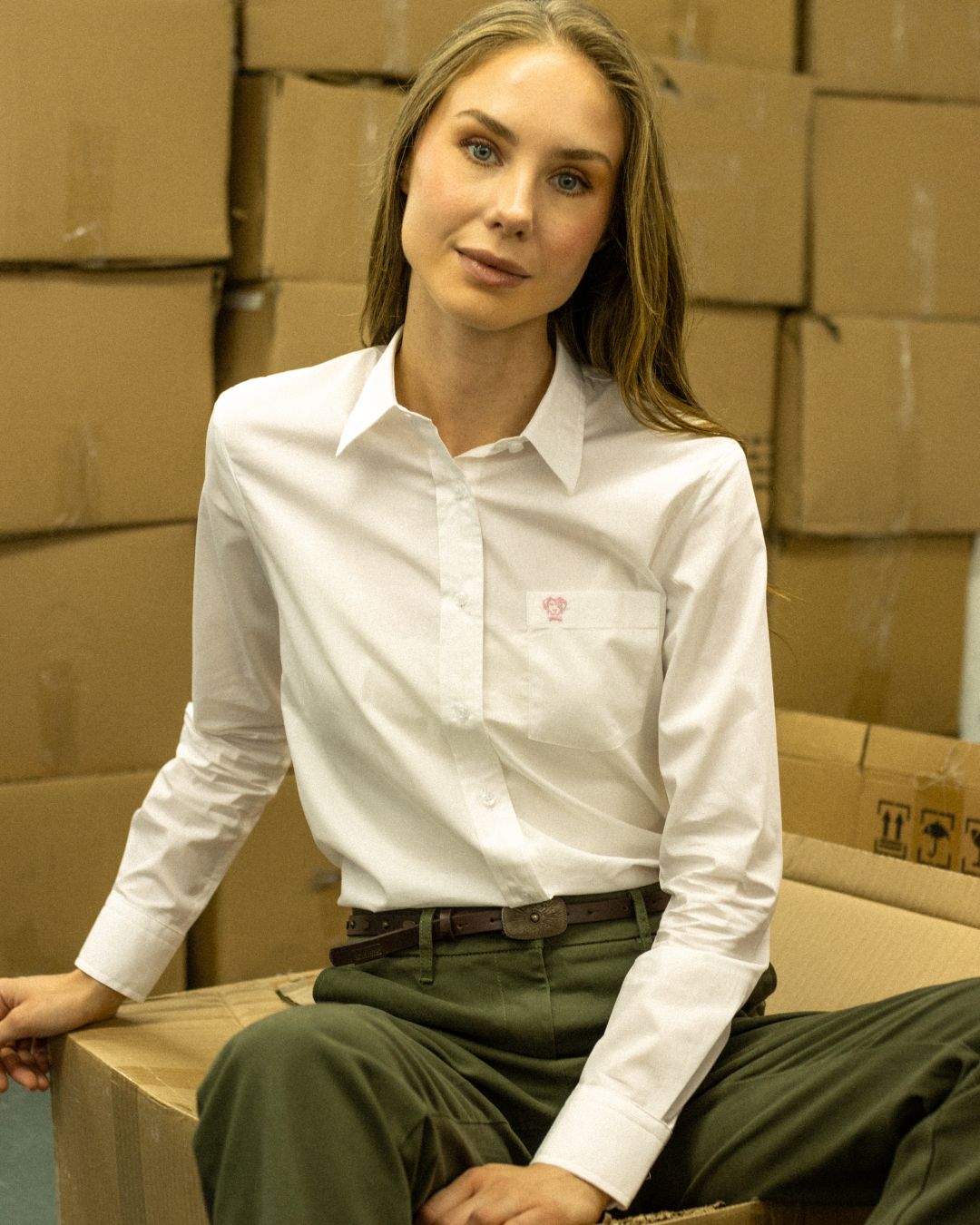 The Impeccable Femme Shirt™ | White With Pocket