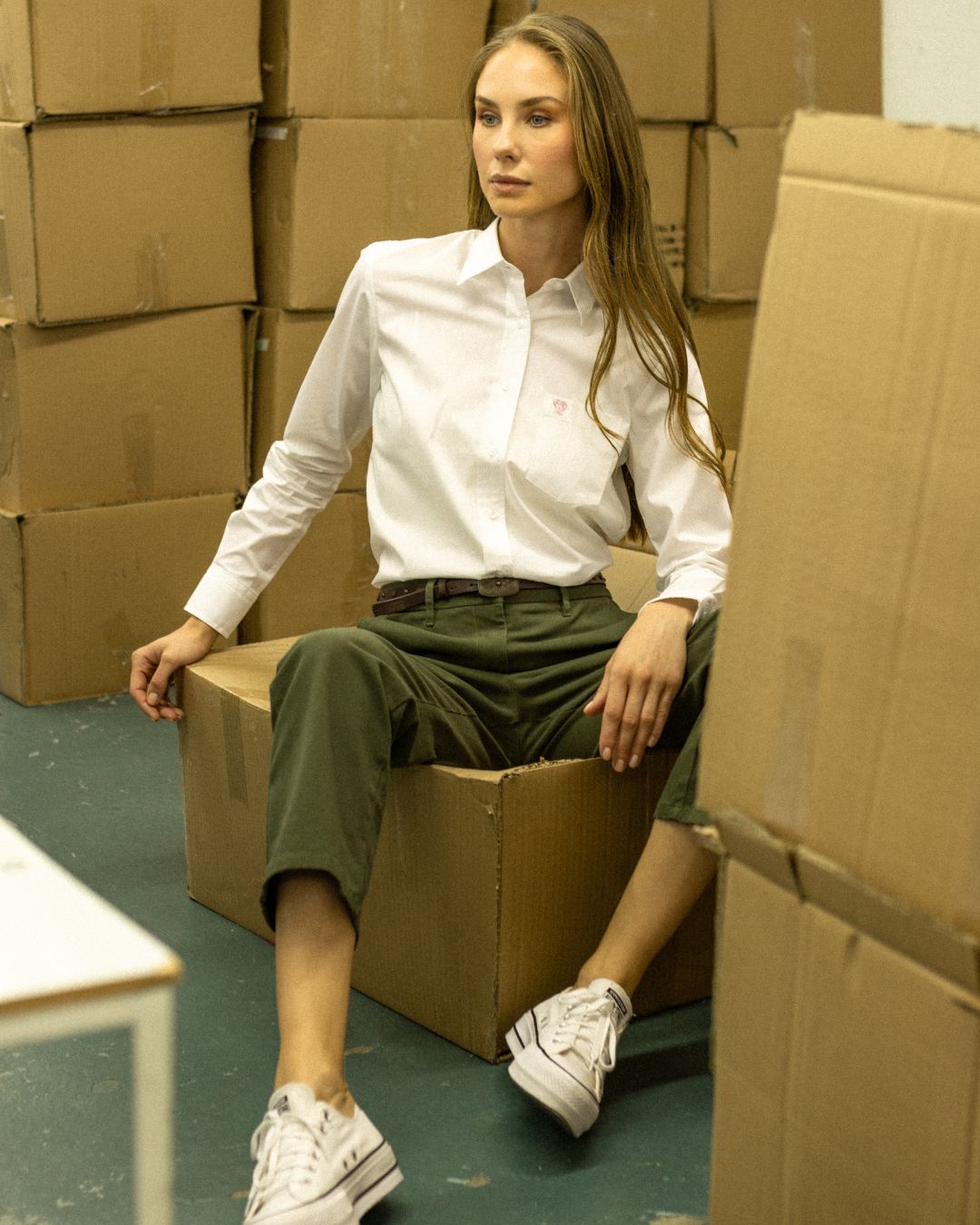 The Impeccable Femme Shirt™ | White With Pocket