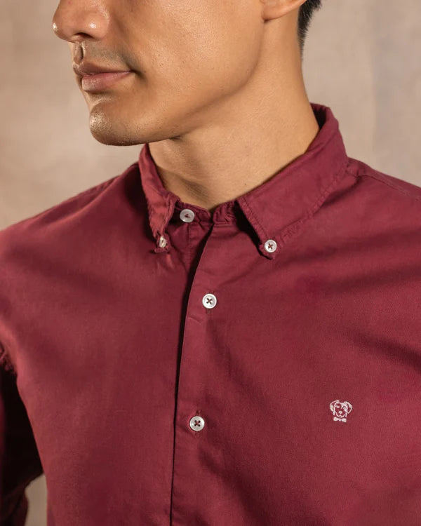The Impeccable Shirt™ | Oxford in Burgundy