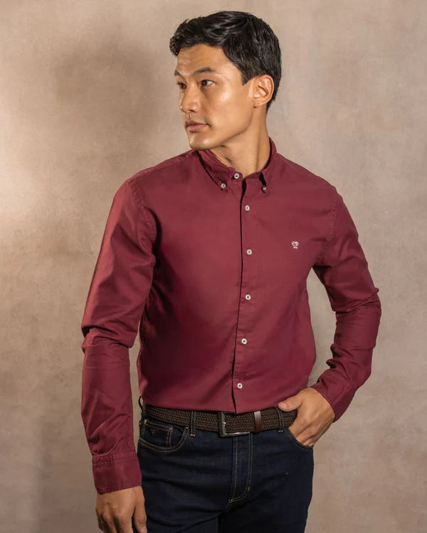The Impeccable Shirt™ | Oxford in Burgundy