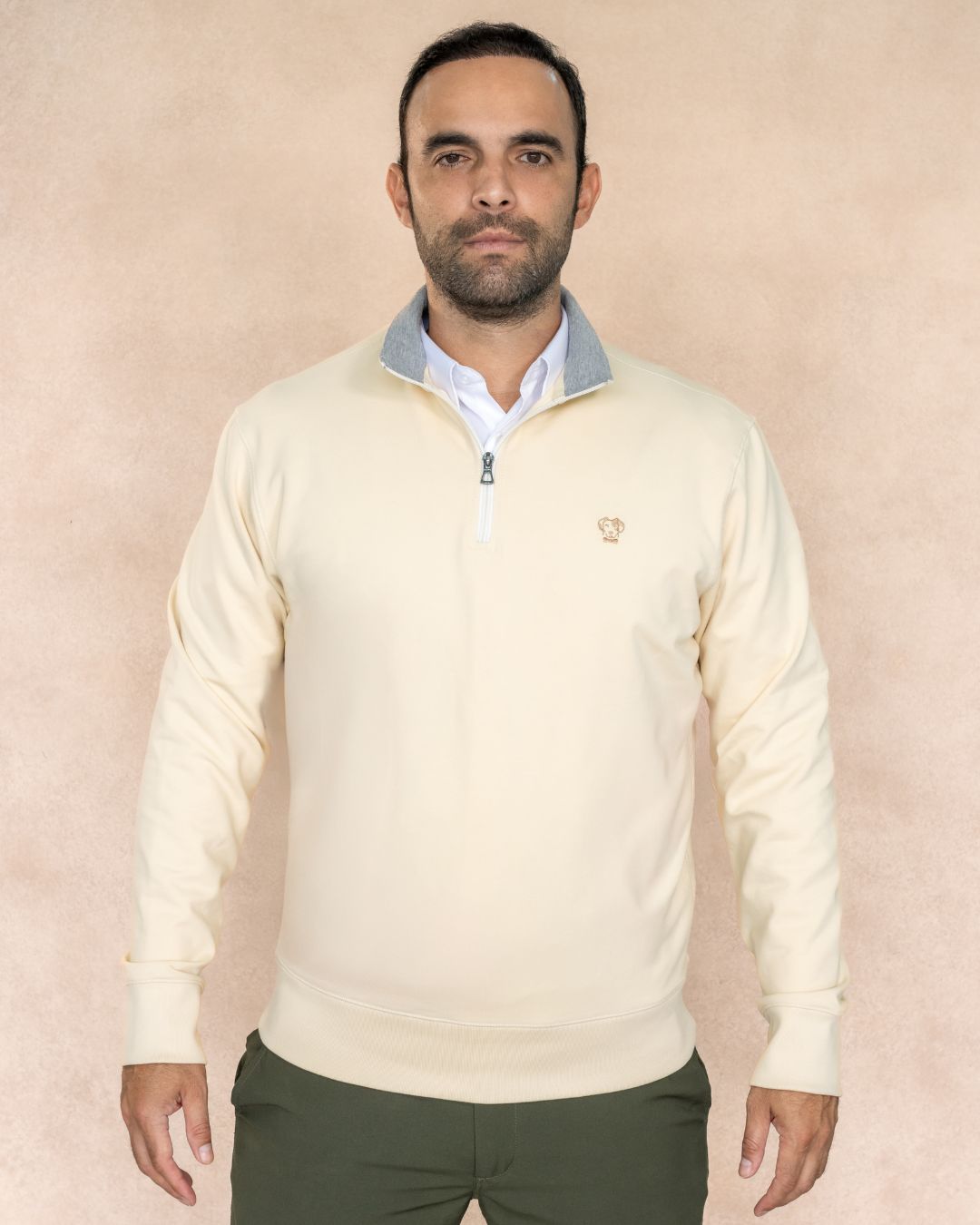 The Impeccable Halfzip™ Ivory