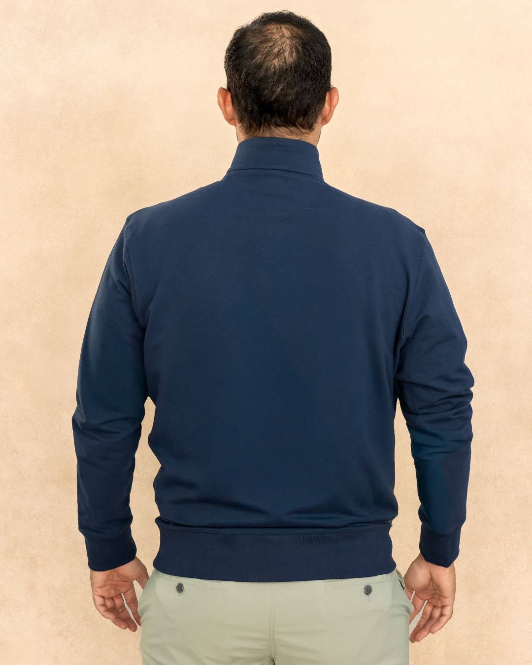 The Impeccable Halfzip™ Navy blue
