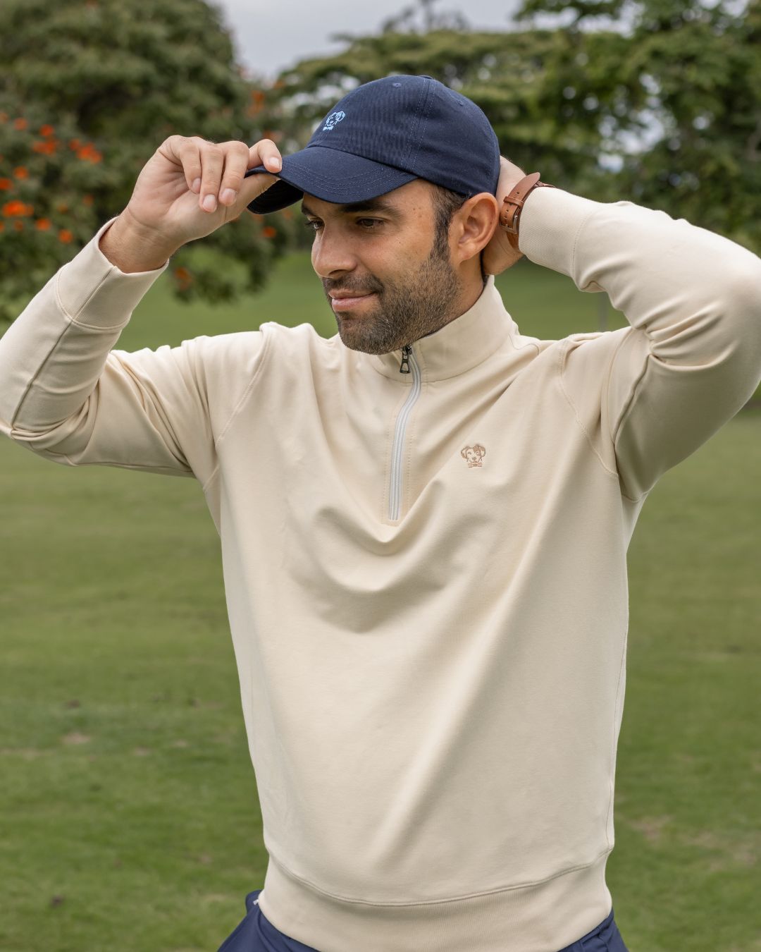 The Impeccable Halfzip™ Ivory