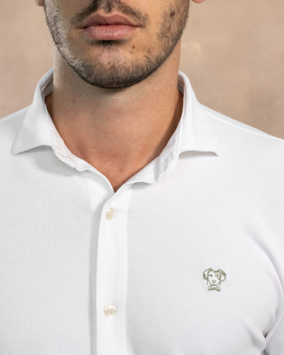 The Impeccable Shirt™ | Piqué in Ivory