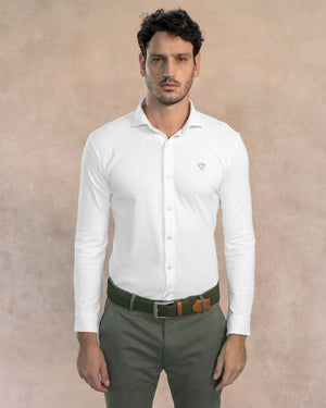 The Impeccable Shirt™ | Piqué in Ivory