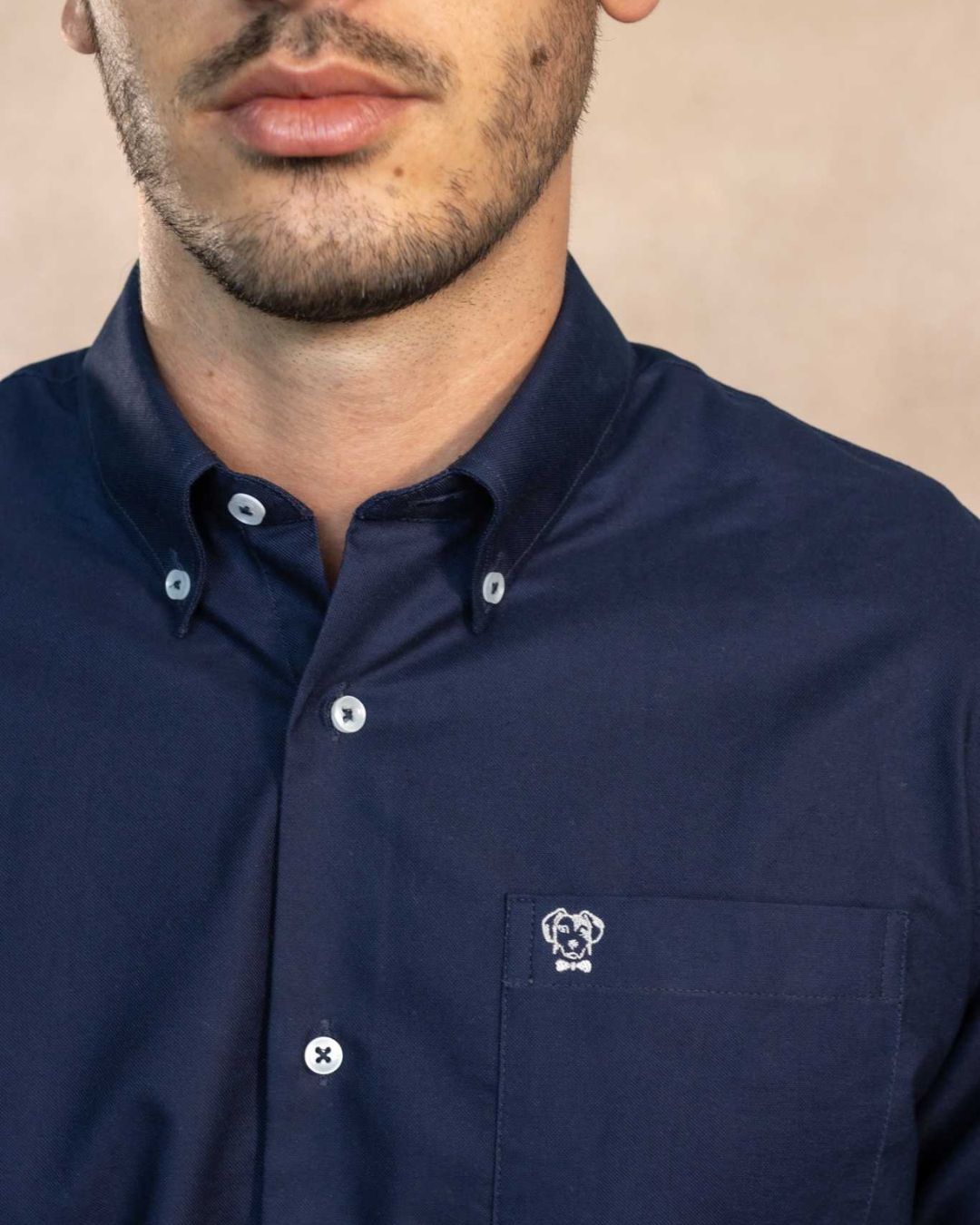 The Impeccable Shirt™ | Oxford in Dark Blue With Pocket