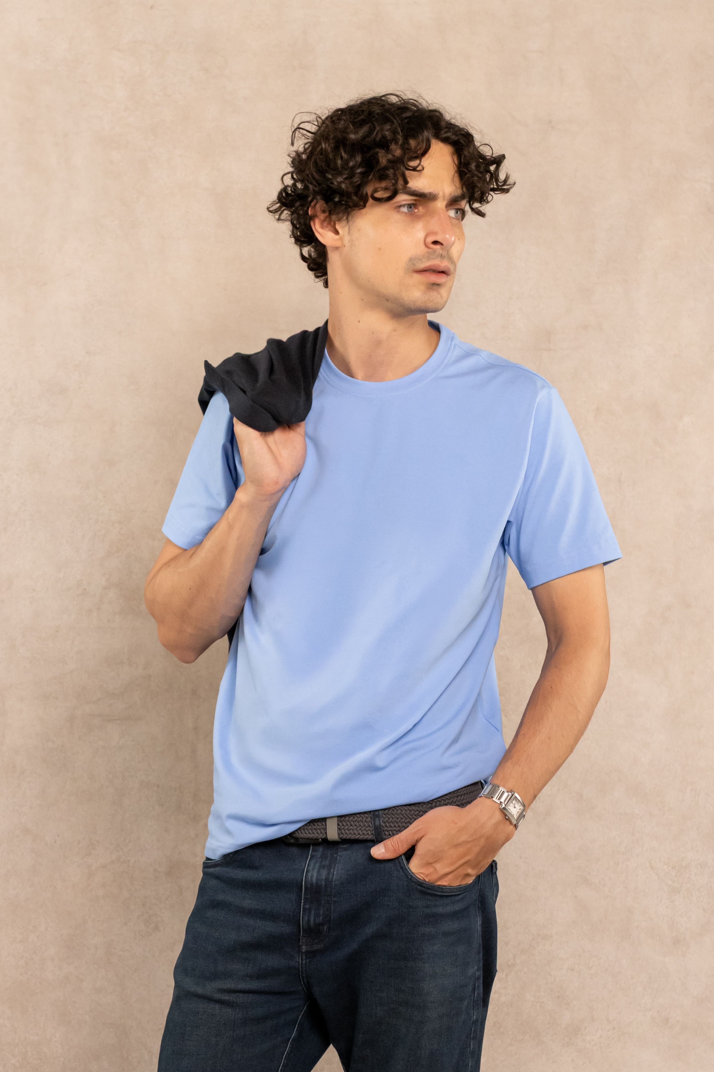 The Impeccable Tee™ – Cerulian Blue