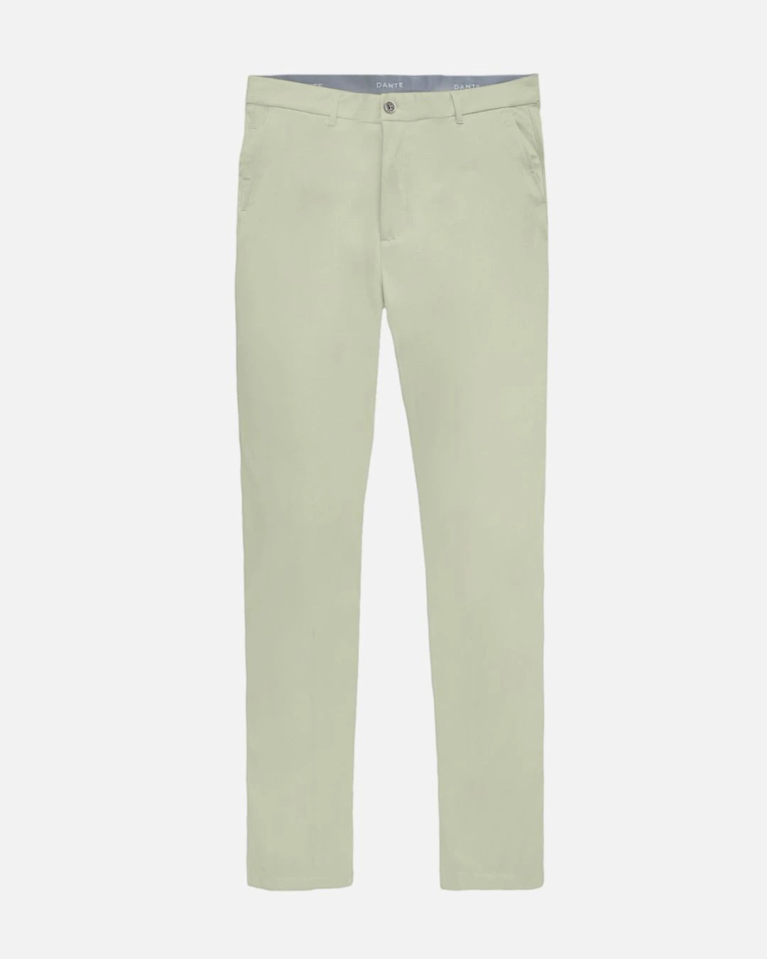 Pantalón performance antimanchas Verde Oliva para hombre marca dante tallaje regular fit foto mockup
