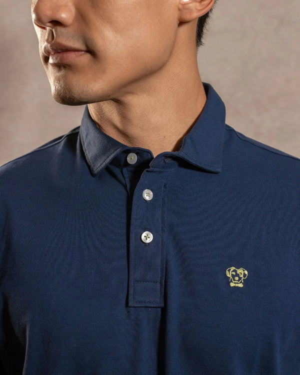 The Impeccable Polo™ Navy Blue