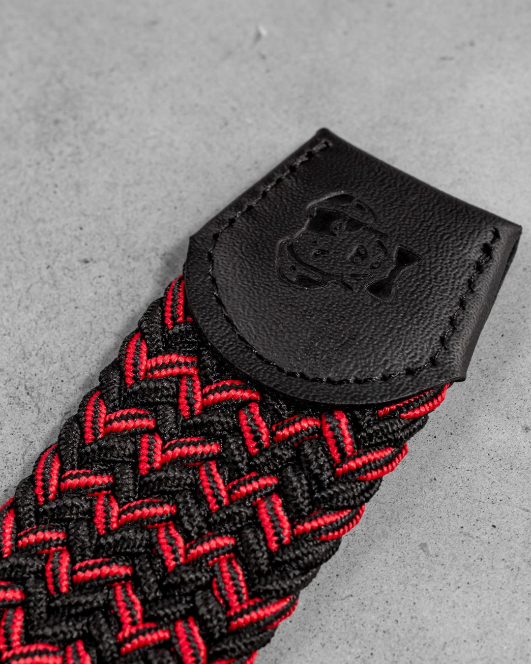 Braided Golf Racing Red Belt